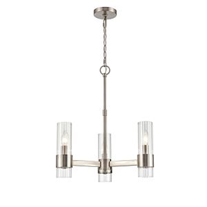 Caberton 3-Light Chandelier in Brushed Nickel