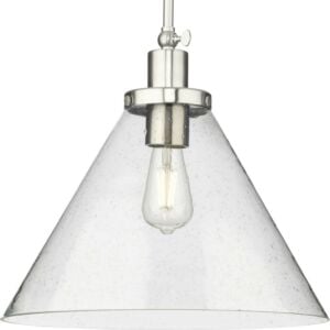 Hinton 1-Light Pendant in Brushed Nickel