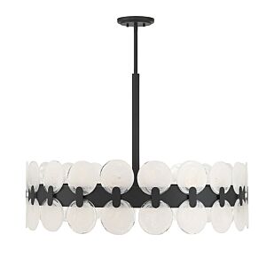 Boca 10-Light Chandelier in Matte Black