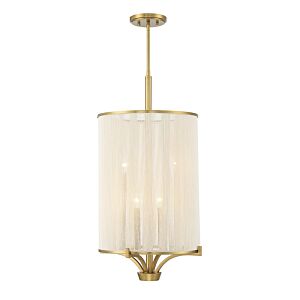 Wynwood 4-Light Chandelier in Warm Brass