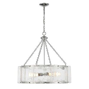 Genry 5-Light Pendant in Polished Nickel