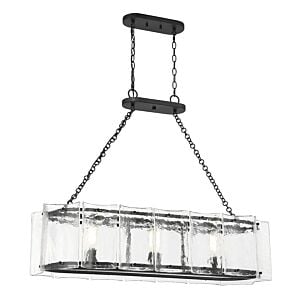 Three Light Linear Chandelier by Savoy House