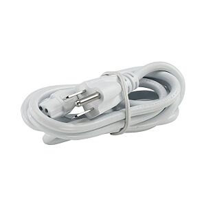 Undercabinet Power Cord in White