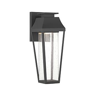 Brookline LED Outdoor Wall Lantern in Matte Black