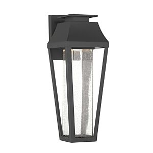 Brookline LED Outdoor Wall Lantern in Matte Black