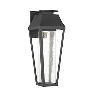 Brookline LED Outdoor Wall Lantern in Matte Black