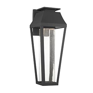 Brookline LED Outdoor Wall Lantern in Matte Black