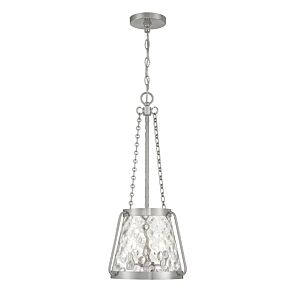 Crawford 3-Light Pendant in Satin Nickel