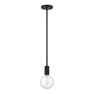 Wright 1-Light Mini-Pendant in Matte Black