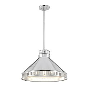 Seagram 3-Light Pendant in Polished Nickel