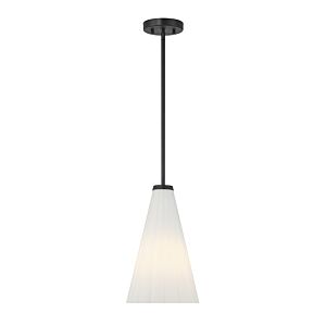 Bristol 1-Light Pendant in Matte Black