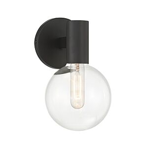 Wright 1-Light Wall Sconce in Matte Black