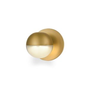 Pluto LED Wall Sconce in Brushed Gold