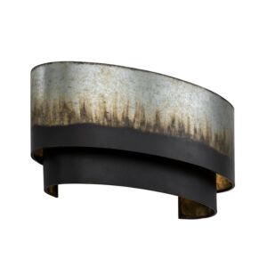 Cannery 2-Light Wall Sconce in Ombre Galvanized