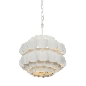 Swoon 1-Light Pendant in Matte White