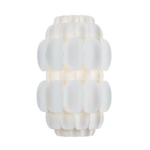 Swoon 2-Light Wall Sconce in Matte White