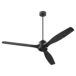 Reni 65" Hanging Ceiling Fan in Matte Black