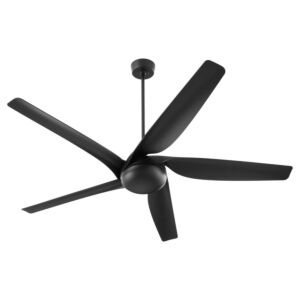 Fury 65" Outdoor Ceiling Fan in Matte Black