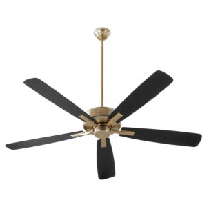 Ovation 60" Hanging Ceiling Fan in Aged Brass