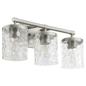 Nimbus 3-Light Bathroom Vanity Light in Satin Nickel