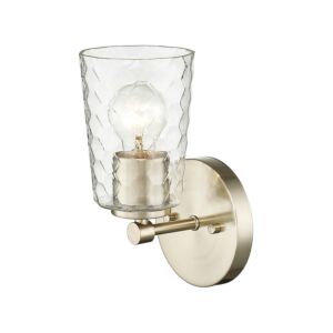 Ashli 1-Light Wall Sconce in Modern Gold