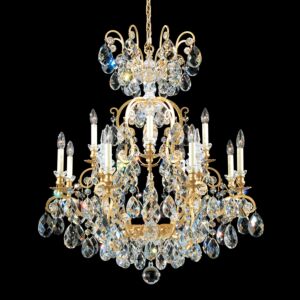 Renaissance 12-Light Chandelier in Heirloom Gold