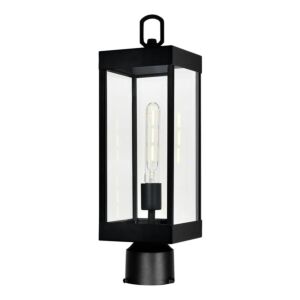 Windsor 1-Light Outdoor Lantern Head in Black