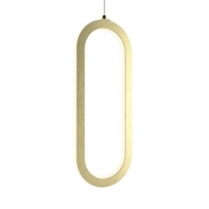 1-Light Pendant in Gold