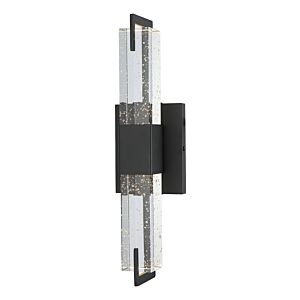 The Original Glacier Avenue LED Wall Sconce in Black