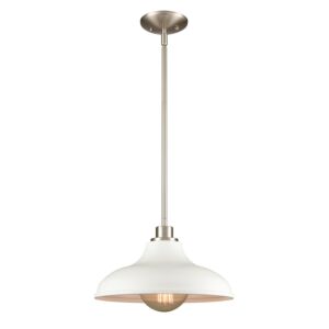 Grenville 1-Light Pendant in Brushed Nickel