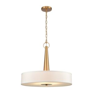 Leo 4-Light Pendant in Brushed Gold