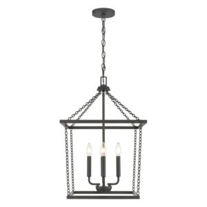 Emmett 4-Light Pendant in Matte Black