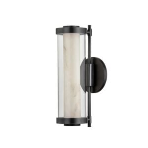 Caterina 1-Light LED Wall Sconce in Black Brass