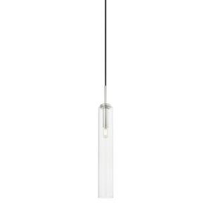 Nyah 1-Light Pendant in Polished Nickel