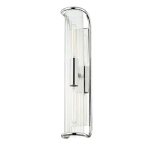 Fillmore 2-Light Wall Sconce in Polished Nickel