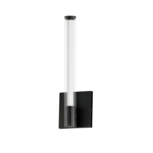 Cortex 1-Light LED Wall Sconce in Black