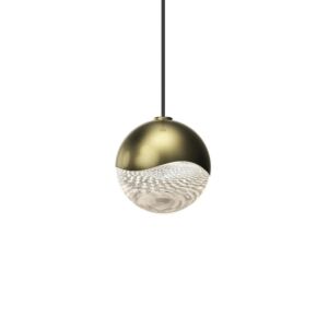 Grapes LED Pendant in Brass Finish