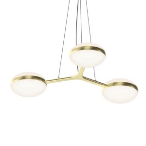 Pillows 6-Light Pendant in Brass Finish