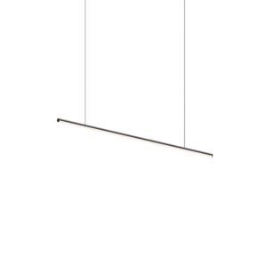 Fino 1-Light LED Pendant in Satin Black