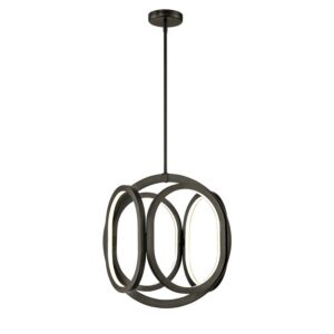 Perigee Ac LED LED Foyer Pendant in Graphite