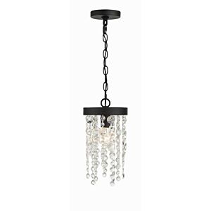 Winham 1-Light Pendant in Black Forged