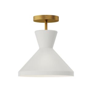 One Light Semi-Flush Mount by Alora