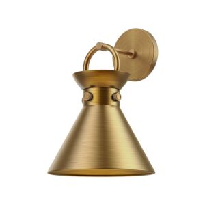 Emerson 1-Light Wall Sconce in Aged Gold