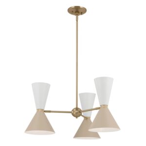 Phix 6-Light Chandelier in Champagne Bronze