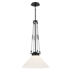 Albers 1-Light Pendant in Black