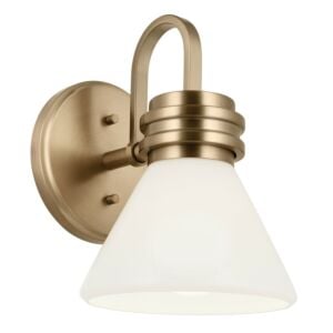 Farum 1-Light Wall Sconce in Champagne Bronze