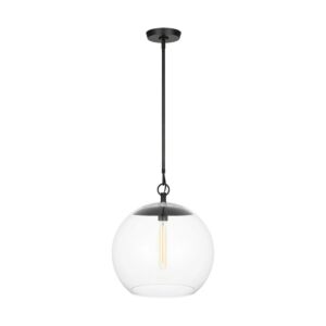 Atlantic 1-Light Pendant in Aged Iron