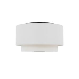 Sawyer 3-Light Flush Mount in Midnight Black