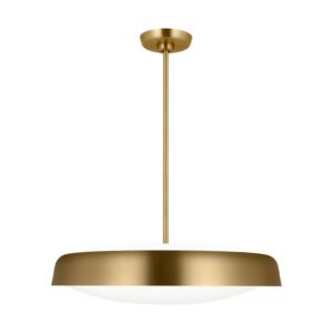 Draper 3-Light Pendant in Burnished Brass