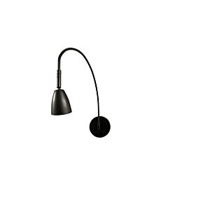 Arch 1-Light LED Library Light in Black